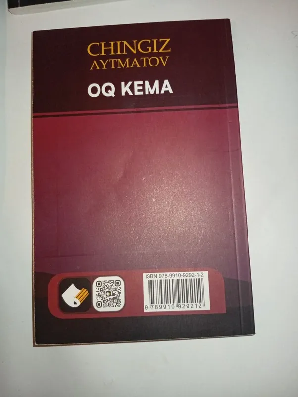 Kitob:Oq kema yangi arzon sifatli — фото 1