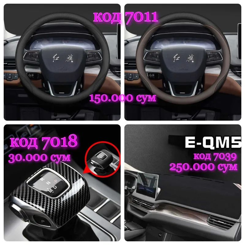 Аксессуары для Hongqi eqm5 — фото 3