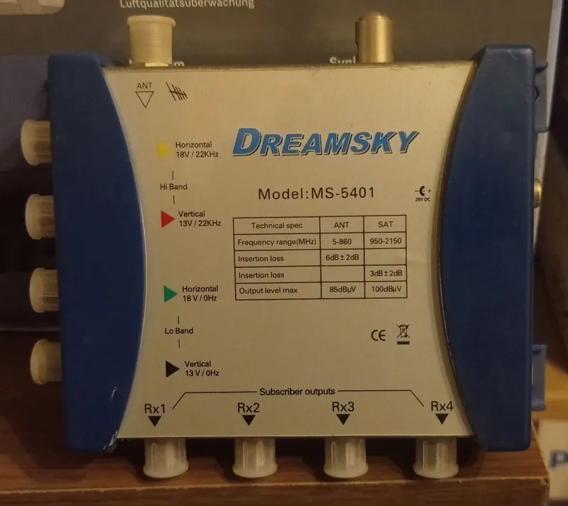 Мультисвич 4х4 Dreamsky MS-5401