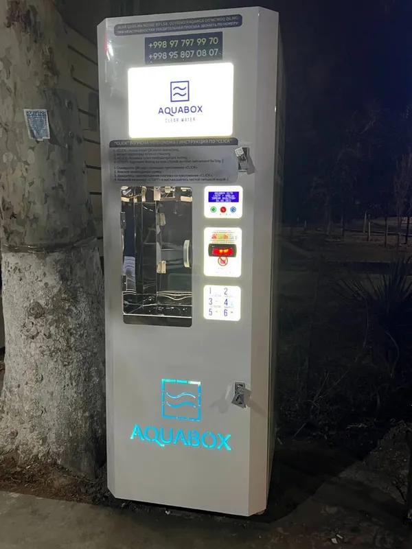 AQUABOX vending suv filtrlovchi aparat — фото 2