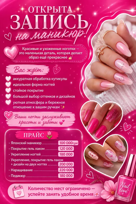 Качественный маникюр и педикюр