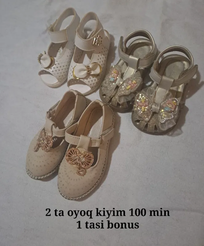 qiz bolalar oyoq kiymi