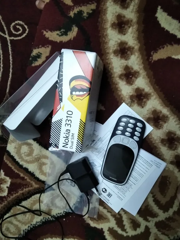 nokia 3310 orginal korop doku 2 ta sim 1 fleshka — фото 1