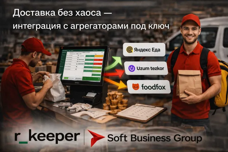 Доставка без хаоса — интеграция с агрегаторами под ключ