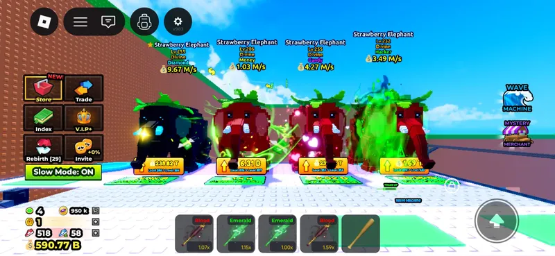 “Продам Brainrot (Strawberry Elephant) Roblox”