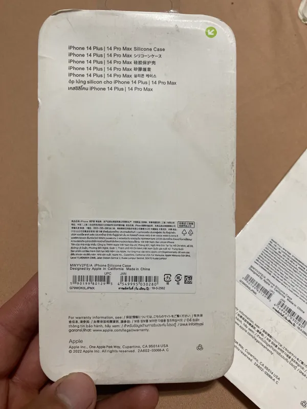 iPhone 14 plus uchun silikon g’ilof orginal(yangi) — фото 3