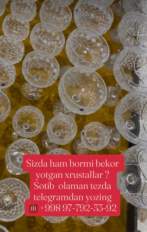Xrustallar sotib olaman