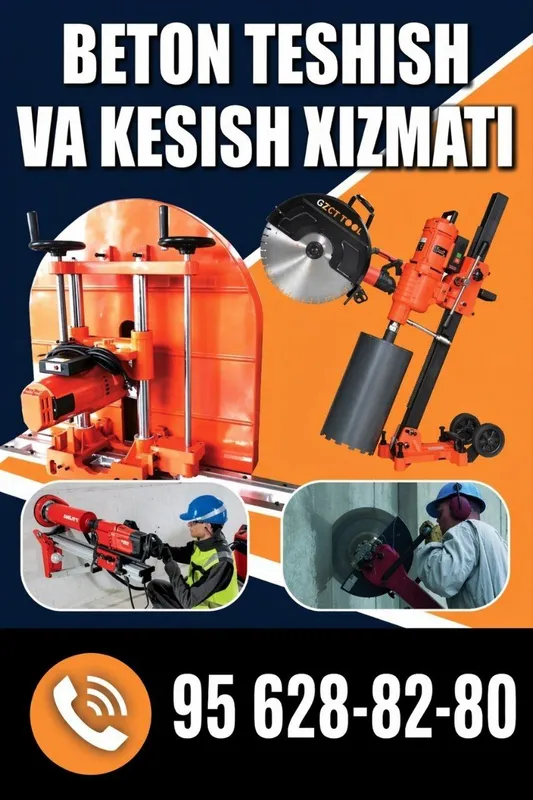 Beton teshish kesish hizmatlari