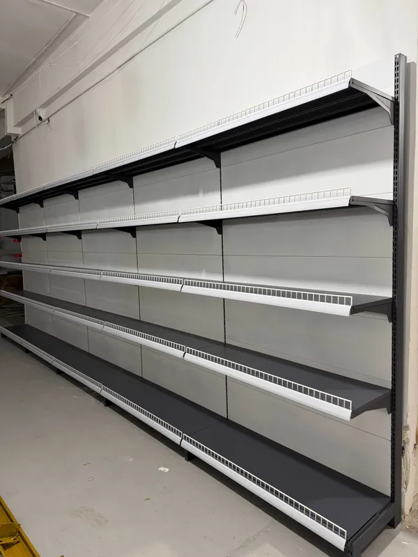 Supermarket uchun stellajlar | Торговые стеллажи | Тайёри бор | Полка 3