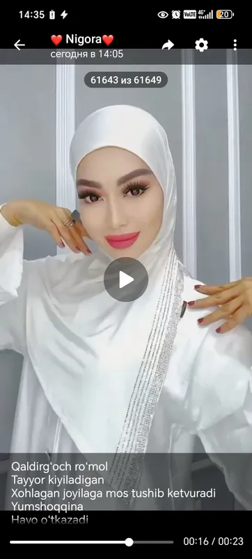 Tayyor kiyiladigan ro‘mol, kaliforniya material! — фото 4