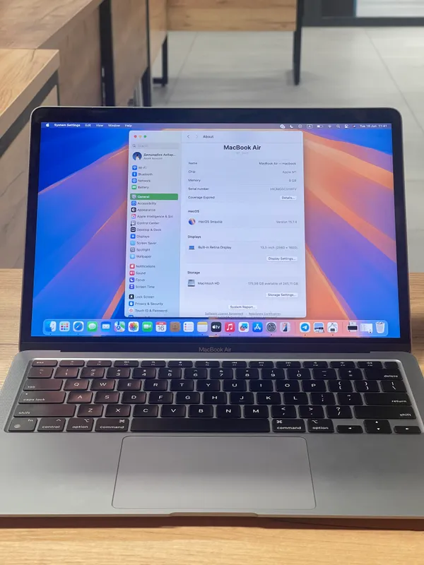 MackBook Air M1 2020 — фото 1