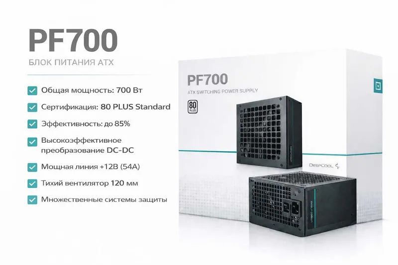PF700 80 PLUS Standard Power Supply