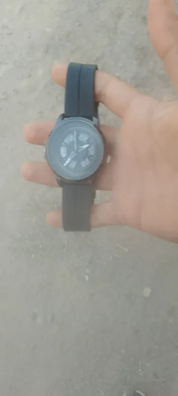 Недорогие чёрные наручные часы 3