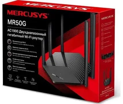Wi‑Fi Routerni Mercusys — Arzon + Diler Kafolati