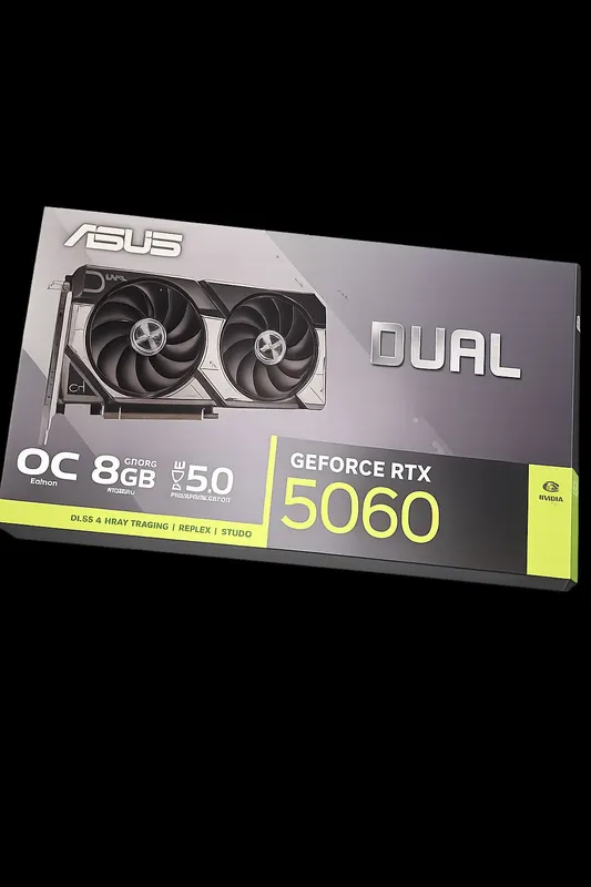 Новый запечатинный 

RTX5060 8GB ASUS DUAL