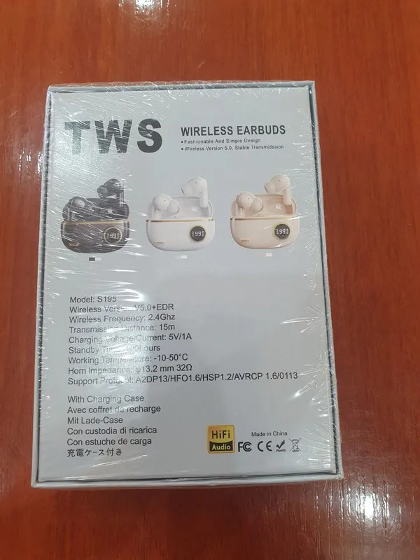 Наушники S195 TWS — мощный звук. 2 Наушники S195 TWS — мощный звук. 2