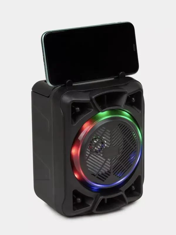 Karaoke kalonka Bluetooth ZQS 6166, 14100 mikrofon — фото 1