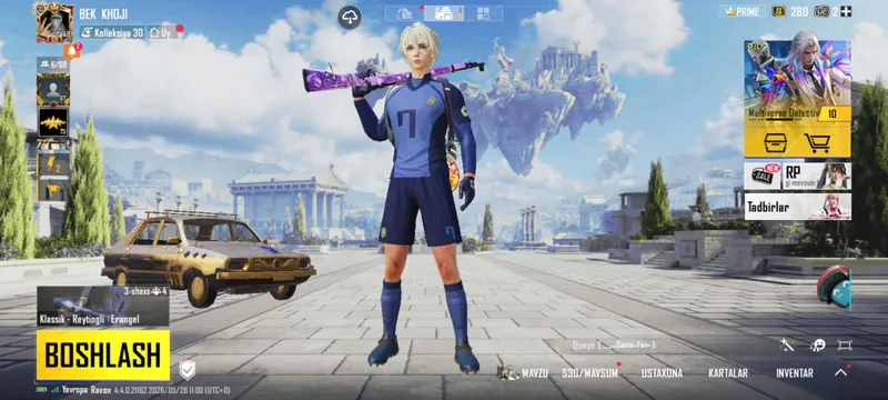 Pubg Akaunt sotiladi 120.Ming