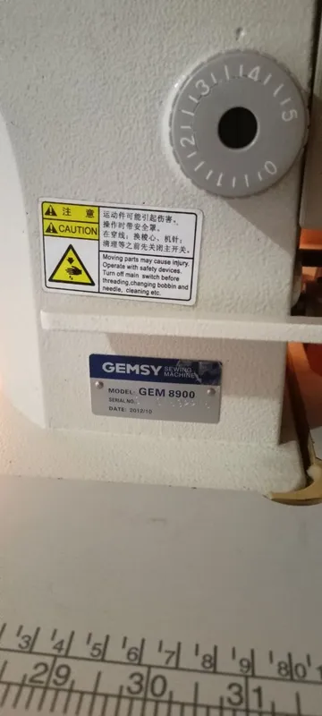 Gemsy GEM 8900 tikuv mashinasi sotiladi. 3 Gemsy GEM 8900 tikuv mashinasi sotiladi. 3