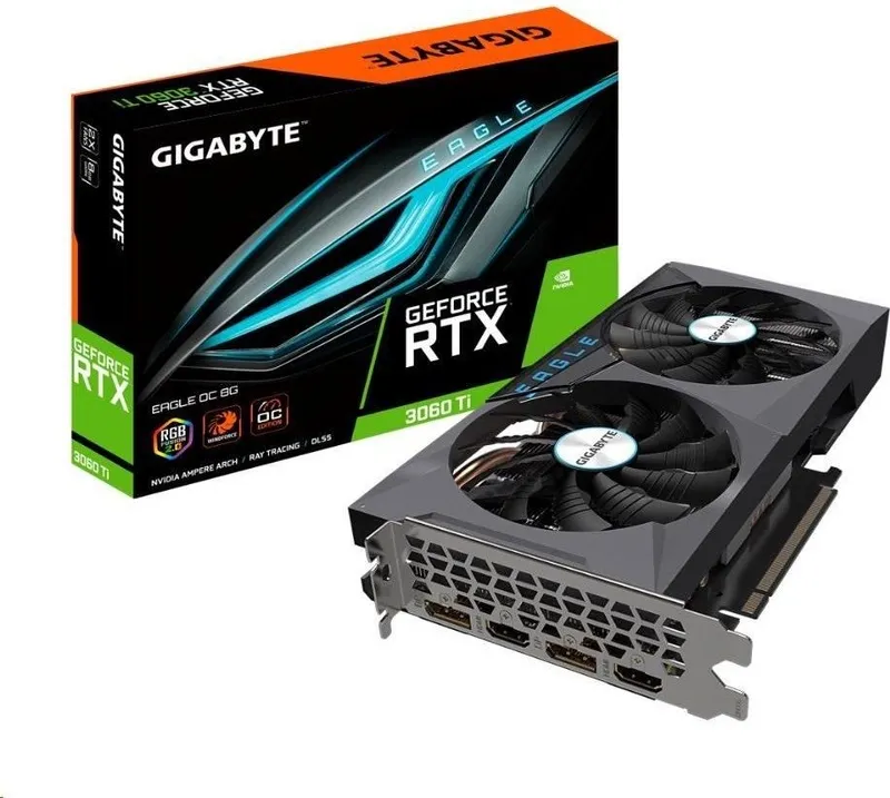 ideal Videokarta Gigabyte GeForce RTX 3060 Ti EAGLE 8GB DDR6 — фото 3 ideal Videokarta Gigabyte GeForce RTX 3060 Ti EAGLE 8GB DDR6 — фото 3