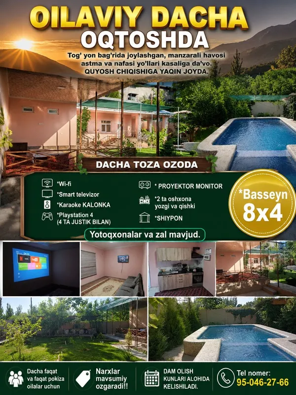 Dacha Oqtosh (дача октош) 1 Dacha Oqtosh (дача октош) 1