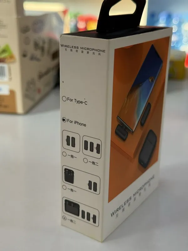 Беспроводной микрофон для iphone lightning разъем — фото 4