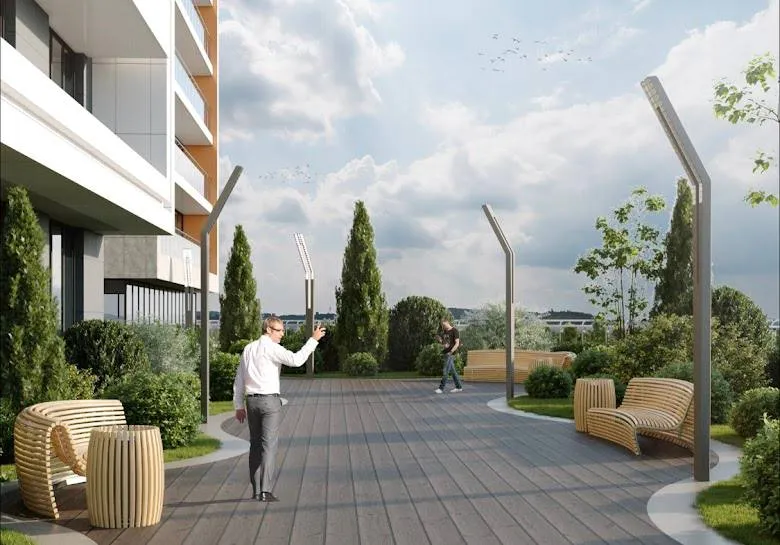 1-комнатная квартира 35,5 м² в ЖК Resim (8/24), без ремонта, с балконом — фото 2