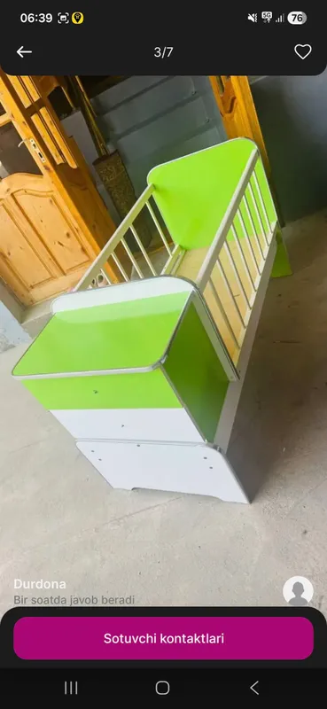 Yengi Detskiy mebel komplekt sotiladi — фото 2