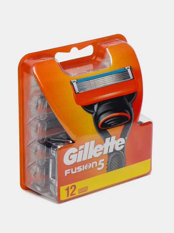 (12 штук) Оригинальные лезвия Gillette Fusion 5