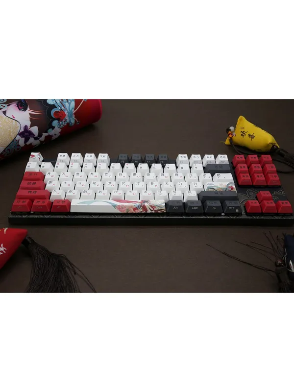 Механическая клавиатура Varmilo "Peking Opera" MA87M V2, USB, Varmilo EC Rose V2EN — фото 7