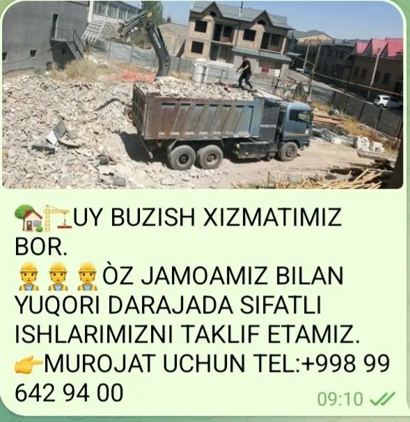 Uy buzish xizmati