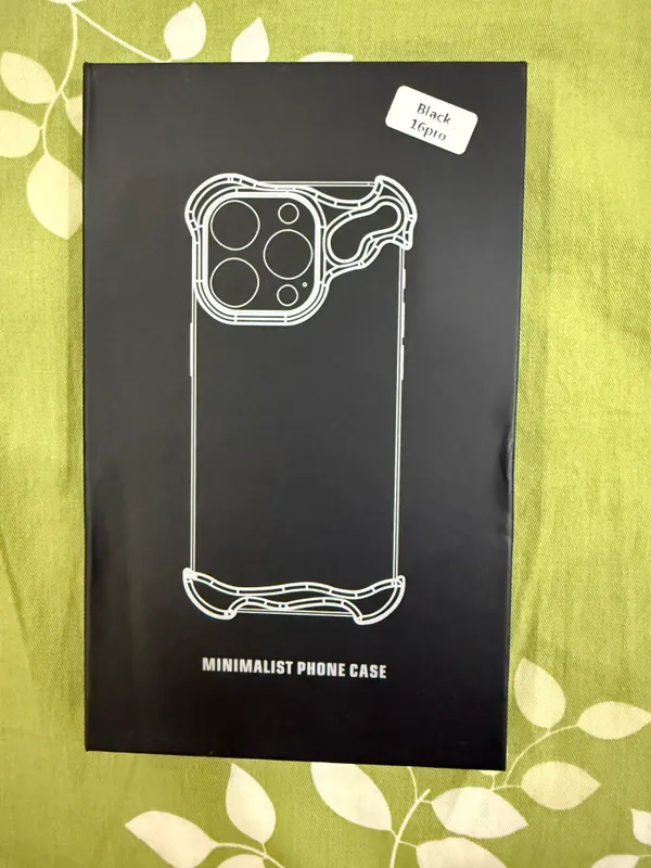 iPhone 16 Pro uchun Minimalist g'ilof 1
