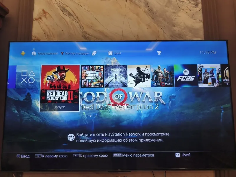PS4 slim 1 тб с топ играми! 1