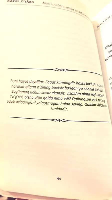 kitob Unutma:senga sevishni men orgatdim 3 kitob Unutma:senga sevishni men orgatdim 3