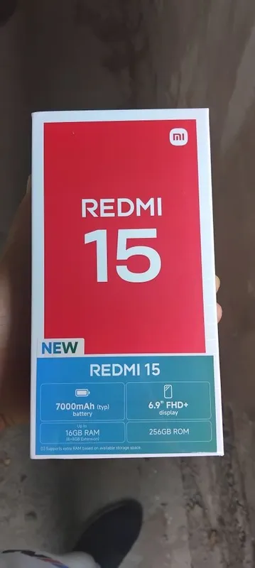 Redmi15 yeng ochlmagan