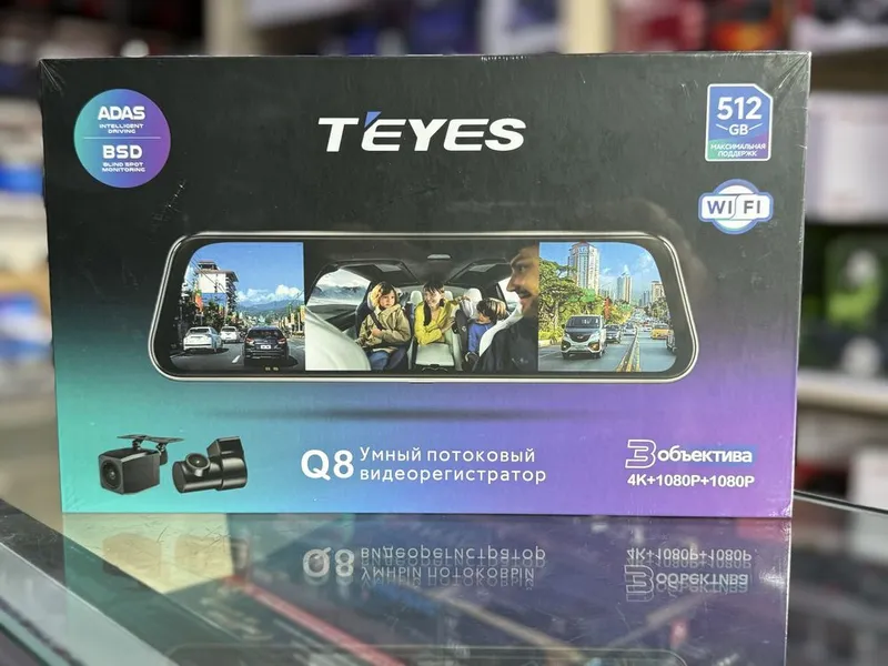 Teyes Q8 видеорегистратор 4К