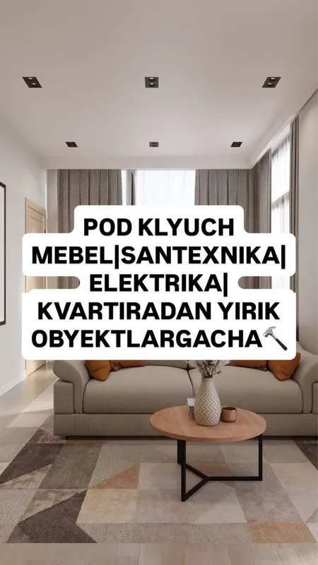Premium sifat va qulay narxlarda o’zimizdan yoki chet eldan mebel