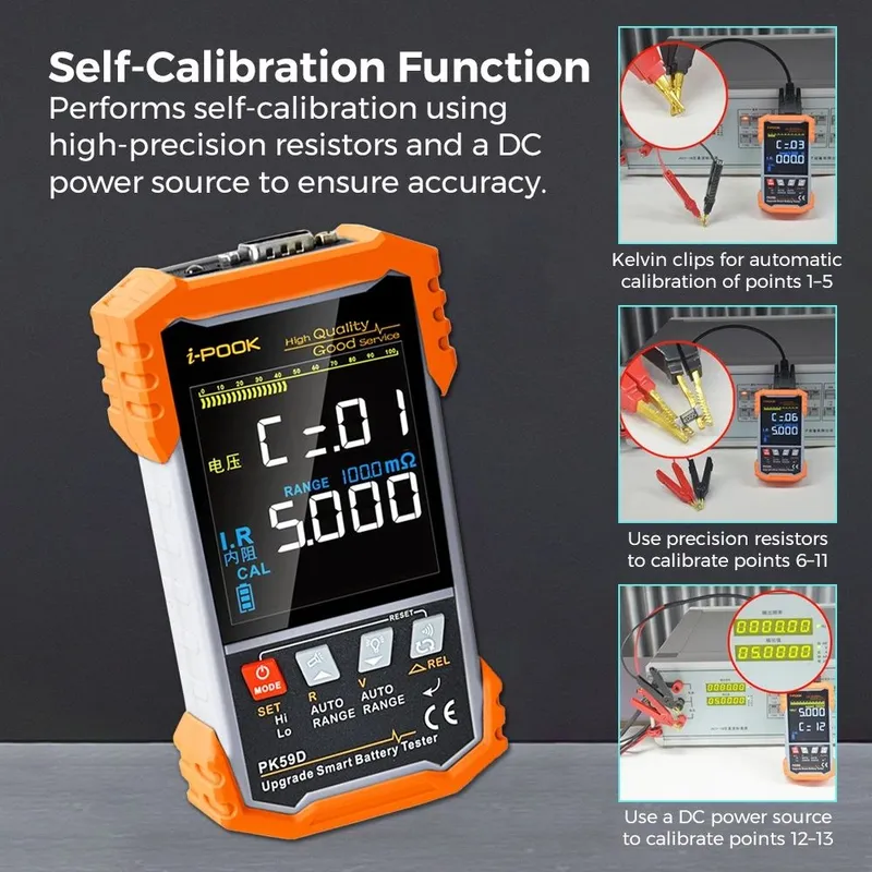 i-POOK PK59D Smart Battery Tester – Тестер аккумуляторов 7 i-POOK PK59D Smart Battery Tester – Тестер аккумуляторов 7