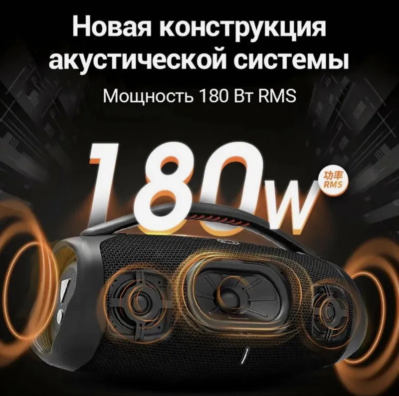 Jbl. Boombox 4 калонка kalonka портативная акустика bumbox 4 — фото 3