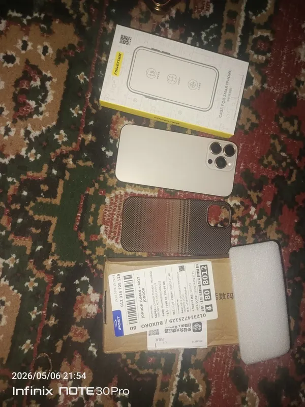 iPhone 15 pro orginal chexol xitoydan zakaz qilgandim 15proniki kelgan — фото 1