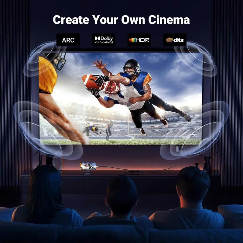 Новинка! Переходник кабель Ugreen USB Type-C to HDMI 4K60Hz с PD 100W — фото 5