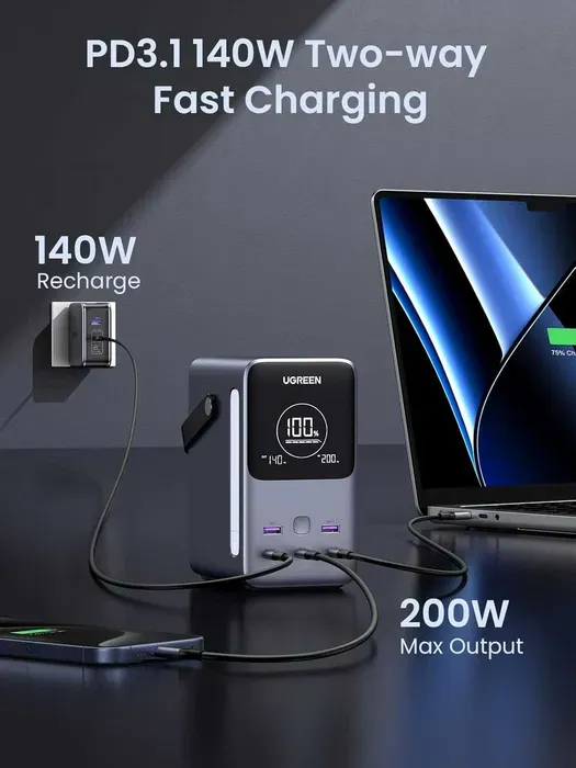 UGREEN 300W Power Bank 48,000mAh FastCharger — фото 1