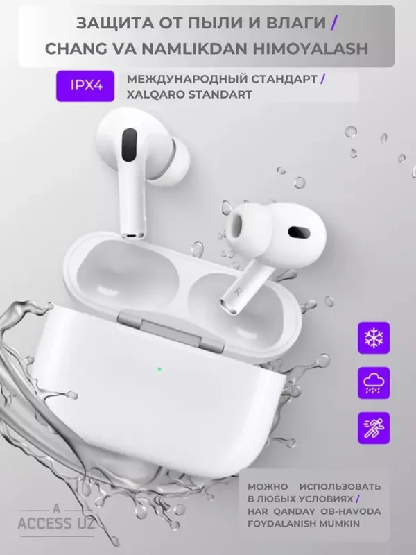 Simsiz quloqchinlar Air Pods Pro, Android va IOS — фото 3