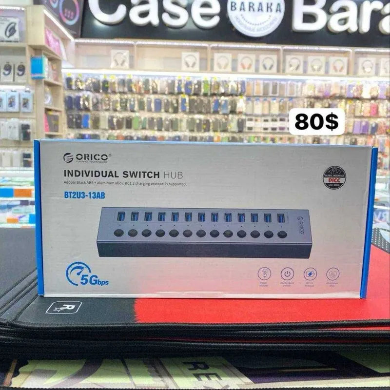 a28electronics - usb hub Orico с дополнительным питанием 5