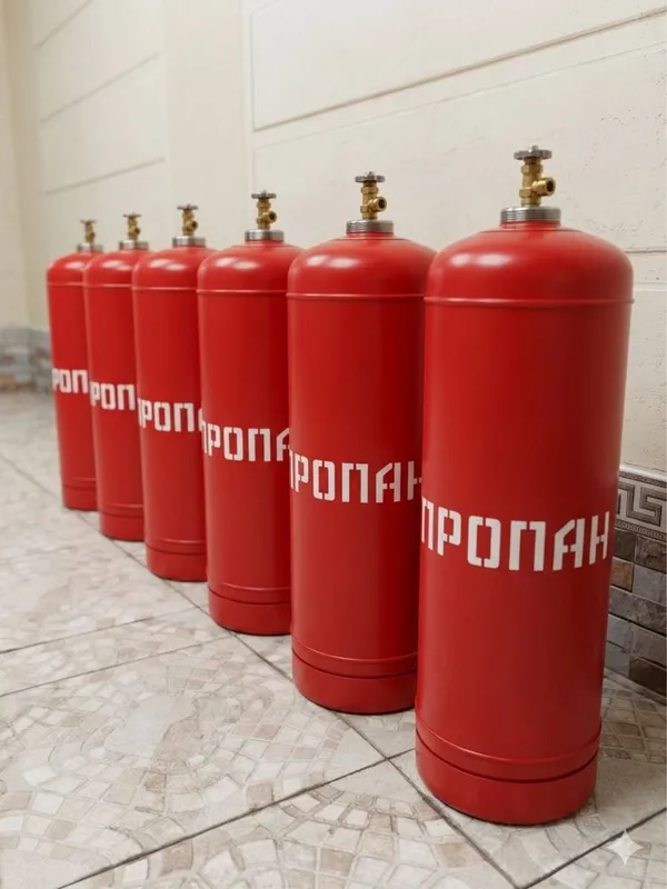 50 litrli propan gaz to‘ldirish va almashtirish