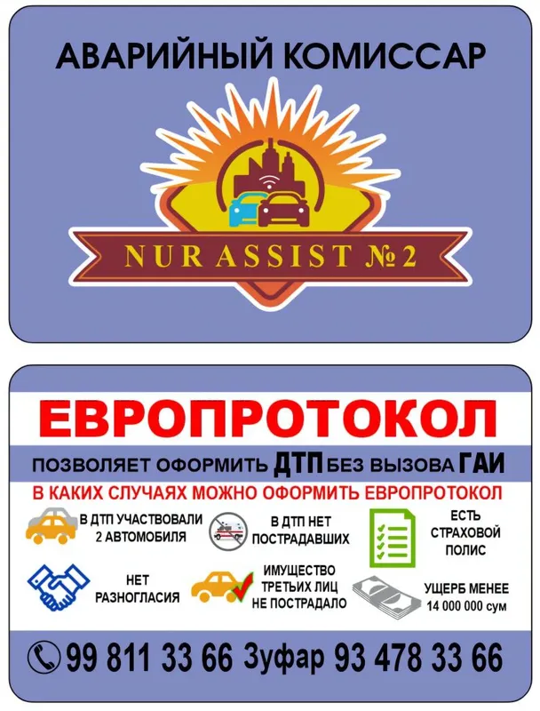Европротокол Nur assist N2 1 Европротокол Nur assist N2 1