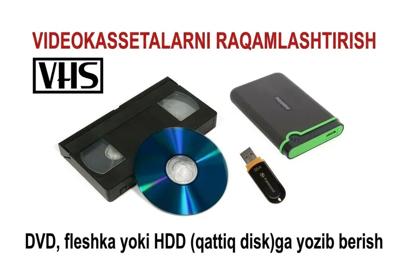 VHS Videokassetalarni raqamlashtirish Оцифровка видеокассет Eskixotira 1 VHS Videokassetalarni raqamlashtirish Оцифровка видеокассет Eskixotira 1