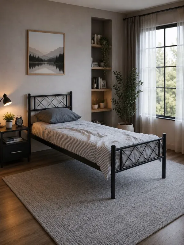 Temir loft krovat / Металлическая кровать лофт