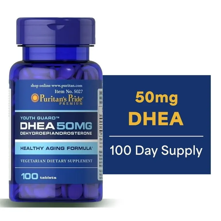 Puritans Pride Dhea 50mg 100 tablets Puritans Pride Dhea 50mg 100 tablets