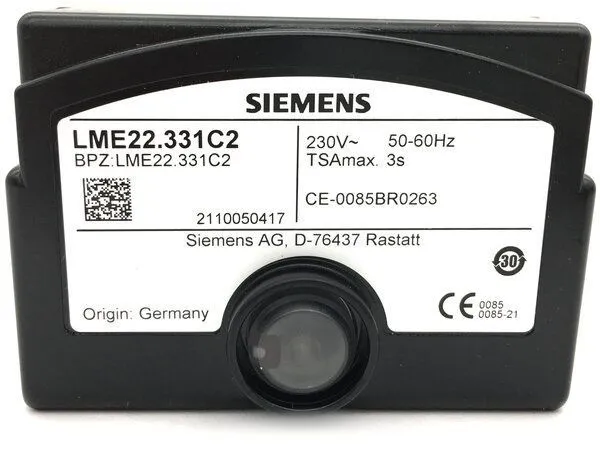 Siemens RMG88.62C2, LME21.232C2, LME22.232C2, LME22.331C2, LFL1.333, 1